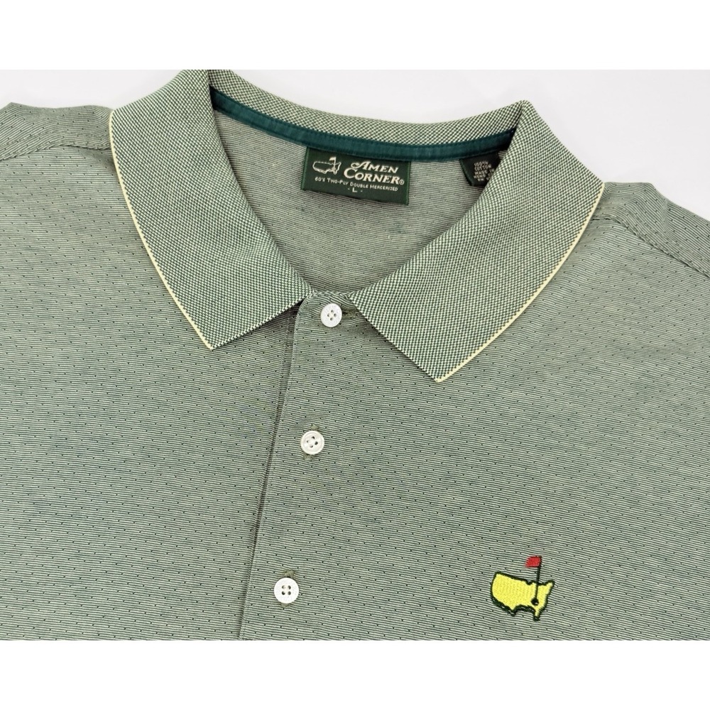 Vintage Amen Corner Masters Augusta National Polo Mens L Pima Cotton Hong Kong‎